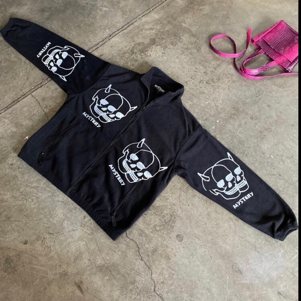 🔥MYSTERY DEMON FLEECE ZIP UP🔥 - Picture 1 of 4